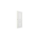 Porte coulissante ordesa postform� 3 panneaux blanc h. 204 x l. 73 cm