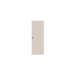 Porte coulissante vague relief blanc h. 204 x l. 73 cm