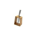 Porte couteaux en bambou beige box & beyond