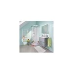 Portes de douche angle circulaire cooke & lewis onega transparent 80 x 80 cm