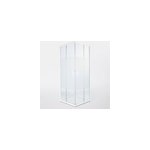 Portes de douche angle droit cooke & lewis onega s�rigraphi� 90 x 90 cm
