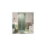 Portes de douche battantes 90 x 200 cm, profil�s dor� bross�, galedo saloon