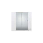 Porte de douche coulissante cooke & lewis zilia verre fumé 140 cm Porte de douche coulissante cooke & lewis zilia verre fumé 140 cm