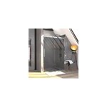 Porte de douche coulissante galedo rolling transparente 140cm Porte de douche coulissante galedo rolling transparente 140cm