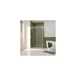 Porte de douche coulissante et paroi fixe l. 120 + 90 x h. 200 cm profilés doré brossé, galedo factory ... Porte de douche coulissante et paroi fixe l. 120 + 90 x h. 200 cm profilés doré brossé, galedo factory ...