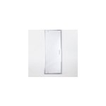 Porte de douche pivotante cooke & lewis onega transparente 80 cm