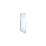 Porte de douche pivotante cooke & lewis onega transparente 80 cm