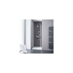 Porte de douche pivotante en niche, l. 60 x h. 192 cm, verre transparent, profilé chromé, schulte newstyle ... Porte de douche pivotante en niche, l. 60 x h. 192 cm, verre transparent, profilé chromé, schulte newstyle ...