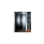 Porte de douche coulissante gauche l. 120 x h. 200 cm, verre transparent anticalcaire, profil� chrom�, ...