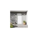 Porte d'entre fortia alu blanc ral 9003 madryn 96 x h. 218 cm poussant droit