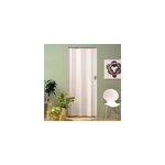 Porte extensible pvc blanc crus spacy 205 x 84 cm