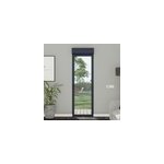Porte fentre alu 1 vantail + volet roulant lectrique goodhome gris - l. 80 x h. 215 cm, tirant droit ...
