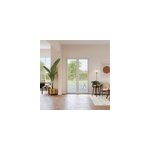 Porte fen�tre pvc 2 vantaux goodhome blanc - 100 x h. 205 cm, tirant droit