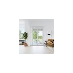 Porte fen�tre pvc 2 vantaux tirant + volet roulant �lectrique goodhome blanc - l. 120 x h. 205 cm, tirant ...