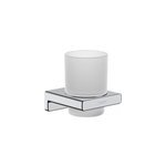 Porte - gobelet � brosse � dents chrom� addstoris hansgrohe