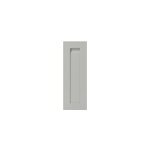 Porte de meuble de cuisine garcinia gris ciment mat l. 25 cm x h. 72 cm goodhome