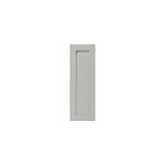 Porte de meuble de cuisine garcinia gris ciment mat l. 30 cm x h. 90 cm goodhome