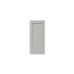 Porte de meuble de cuisine garcinia gris ciment mat l. 40 cm x h. 90 cm goodhome
