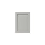 Porte de meuble de cuisine garcinia gris ciment mat l. 50 cm x h. 72 cm goodhome