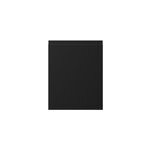 Porte de meuble sous - vier de cuisine garcinia noir mat l. 44, 7 x h. 57, 1 cm goodhome