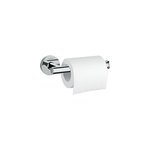 Drouleur papier toilette hansgrohe logis universal montage mural en laiton surface chrom