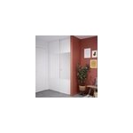 Porte de placard coulissante avec miroir blanc profil blanc goodhome arius h. 248, 5 x l. 77. 2 cm + ... Porte de placard coulissante avec miroir blanc profil blanc goodhome arius h. 248, 5 x l. 77. 2 cm + ...