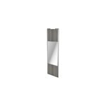 Porte de placard coulissante avec miroir effet chêne grisé profil gris goodhome arius h. 248, 5 x l. ... Porte de placard coulissante avec miroir effet chêne grisé profil gris goodhome arius h. 248, 5 x l. ...