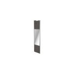Porte de placard coulissante avec miroir gris antique profil gris goodhome arius h. 248, 5 x l. 62. 2 ... Porte de placard coulissante avec miroir gris antique profil gris goodhome arius h. 248, 5 x l. 62. 2 ...