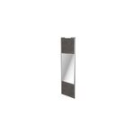 Porte de placard coulissante avec miroir gris antique profil gris goodhome arius h. 248, 5 x l. 77. 2 ... Porte de placard coulissante avec miroir gris antique profil gris goodhome arius h. 248, 5 x l. 77. 2 ...