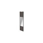 Porte de placard coulissante avec miroir gris antique profil noir goodhome arius h. 248, 5 x l. 62. 2 ... Porte de placard coulissante avec miroir gris antique profil noir goodhome arius h. 248, 5 x l. 62. 2 ...