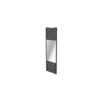 Porte de placard coulissante avec miroir gris antique profil noir goodhome arius h. 248, 5 x l. 77. 2 ... Porte de placard coulissante avec miroir gris antique profil noir goodhome arius h. 248, 5 x l. 77. 2 ...