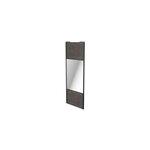 Porte de placard coulissante avec miroir gris antique profil noir goodhome arius h. 248, 5 x l. 92. 2 ... Porte de placard coulissante avec miroir gris antique profil noir goodhome arius h. 248, 5 x l. 92. 2 ...