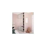 Porte de placard coulissante avec miroir gris clair mat profil gris goodhome arius h. 248, 5 x l. 77. ... Porte de placard coulissante avec miroir gris clair mat profil gris goodhome arius h. 248, 5 x l. 77. ...