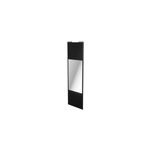 Porte de placard coulissante avec miroir noir mat profil noir goodhome arius h. 248, 5 x l. 77. 2 cm ... Porte de placard coulissante avec miroir noir mat profil noir goodhome arius h. 248, 5 x l. 77. 2 cm ...