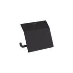 Porte rouleau papier toilette mural noir mat addstoris hansgrohe