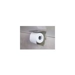 Porte rouleau papier toilette mural avec tablette  clipser inox mat inter metropolitan