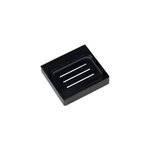 Porte savon mural  clipser noir mat inter cosmopolitan