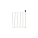 Portillon à barreaux pour barrière de piscine en aluminium blanc Portillon à barreaux pour barrière de piscine en aluminium blanc