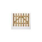 Portillon cl�ture bois blooma liao vert 100 x h. 80 cm