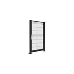 Portillon pour cloture grillagée axyle noir h. 170 cm Portillon pour cloture grillagée axyle noir h. 170 cm