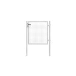 Portillon pour cloture grillagée garden + blanc l. 105 x h. 100 cm Portillon pour cloture grillagée garden + blanc l. 105 x h. 100 cm