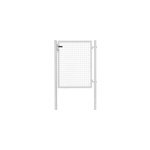 Portillon pour cloture grillagée garden + blanc l. 105 x h. 125 cm Portillon pour cloture grillagée garden + blanc l. 105 x h. 125 cm