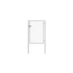 Portillon pour cloture grillagée garden + blanc l. 105 x h. 150 cm Portillon pour cloture grillagée garden + blanc l. 105 x h. 150 cm