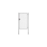 Portillon pour cloture grillagée garden + blanc l. 105 x h. 175 cm Portillon pour cloture grillagée garden + blanc l. 105 x h. 175 cm