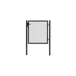 Portillon pour cloture grillagée garden + noir l. 105 x h. 100 cm Portillon pour cloture grillagée garden + noir l. 105 x h. 100 cm