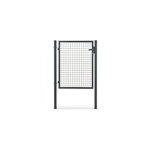 Portillon pour clôture grillagée à poteaux carrés blooma gris 100 x h. 120 cm Portillon pour clôture grillagée à poteaux carrés blooma gris 100 x h. 120 cm