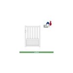 Portillon jardimat aluminium garonne blanc 9016 - 100 x h. 140 cm Portillon jardimat aluminium garonne blanc 9016 - 100 x h. 140 cm