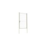 Portillon  sceller pour cloture grillage axyle blanc h. 190 cm
