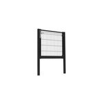 Portillon à sceller pour cloture grillagée axyle noir h. 100 cm Portillon à sceller pour cloture grillagée axyle noir h. 100 cm