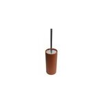 Pot  balai wc terracotta et chrome 11, 2 x h. 44 cm, goodhome koros